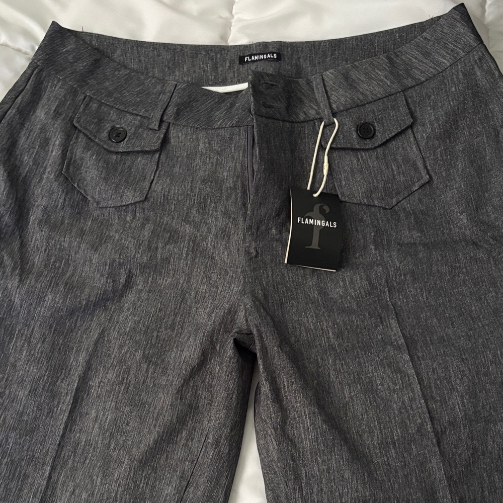 Flamingals Gray Trousers